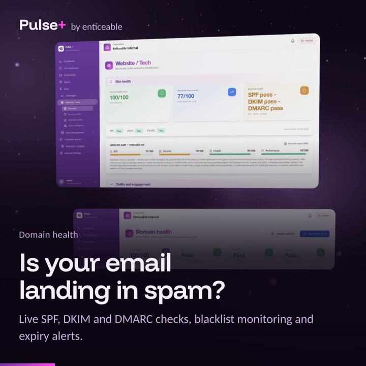Still from the Pulse+ film Is your email landing in spam?